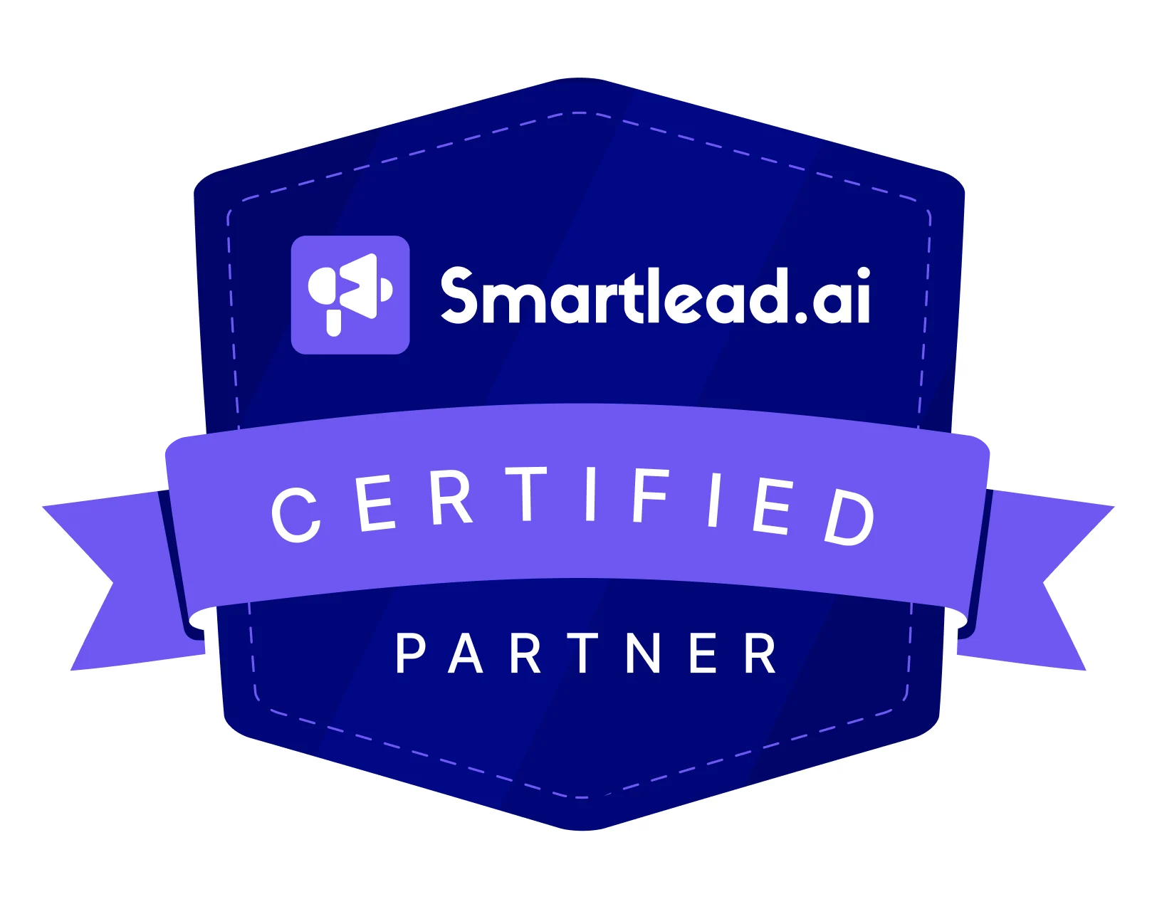 Smartlead certified partner badge